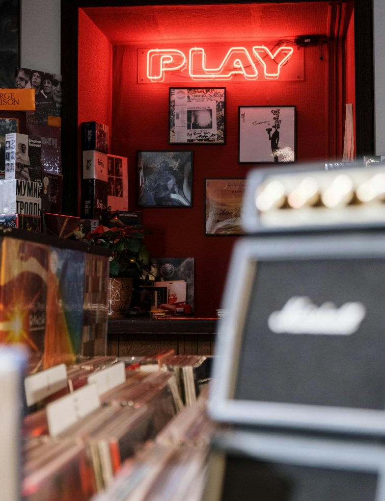 Record Store Interior